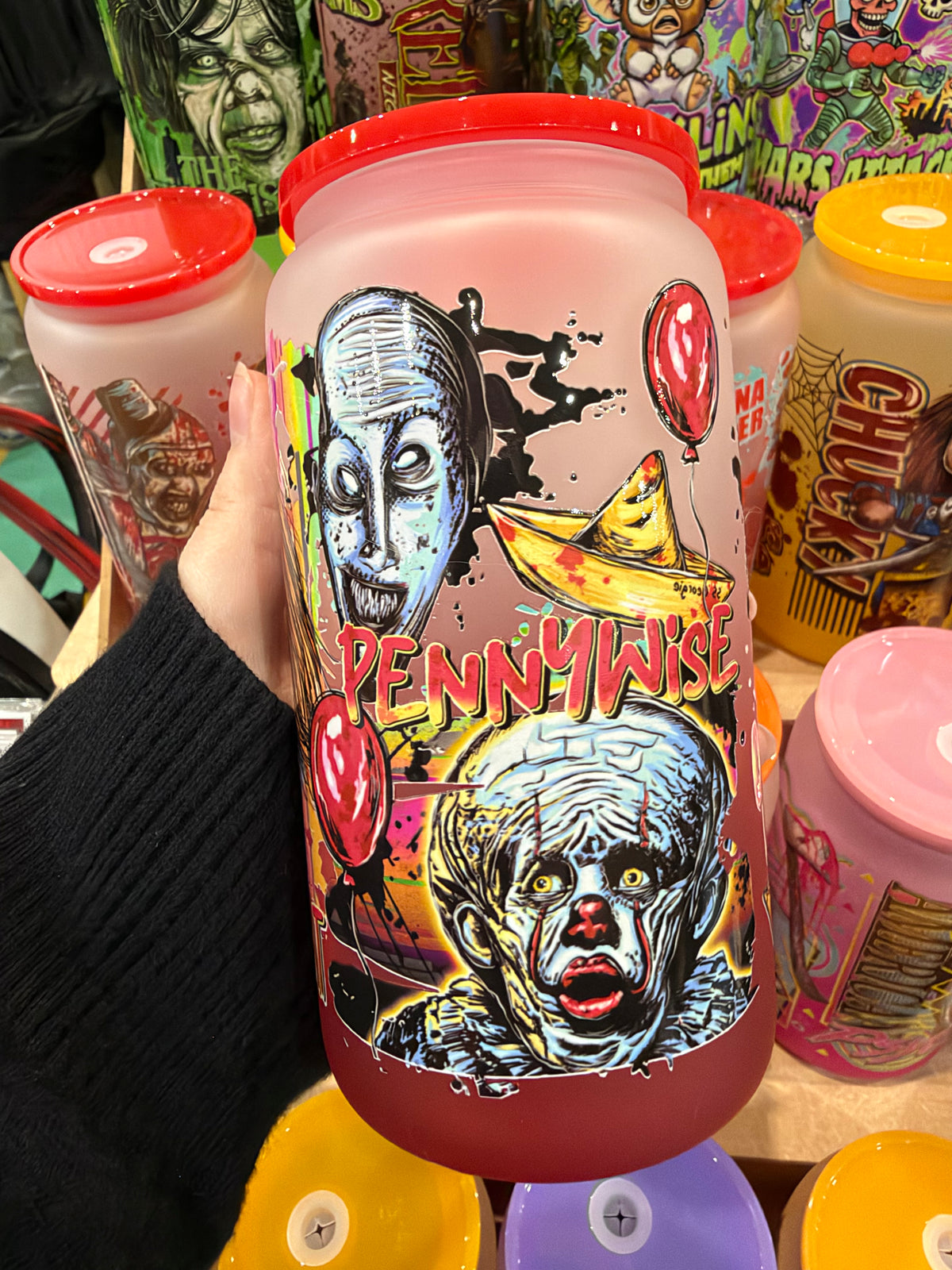 Time to Float 16oz Glass Cup