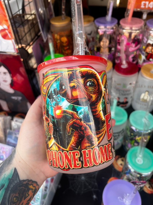 Phone Home Libbey Glass Mug