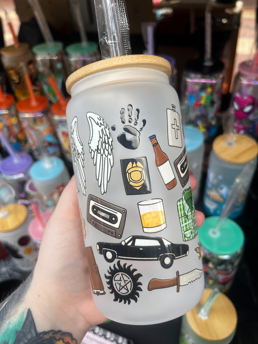 Supernatural Libbey Glass Cup