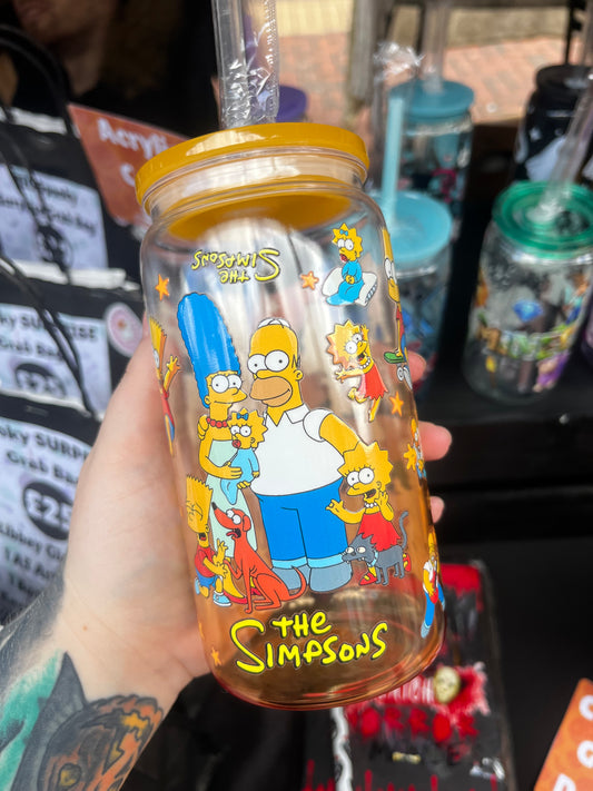 The Simpsons Acrylic Libbey Cup