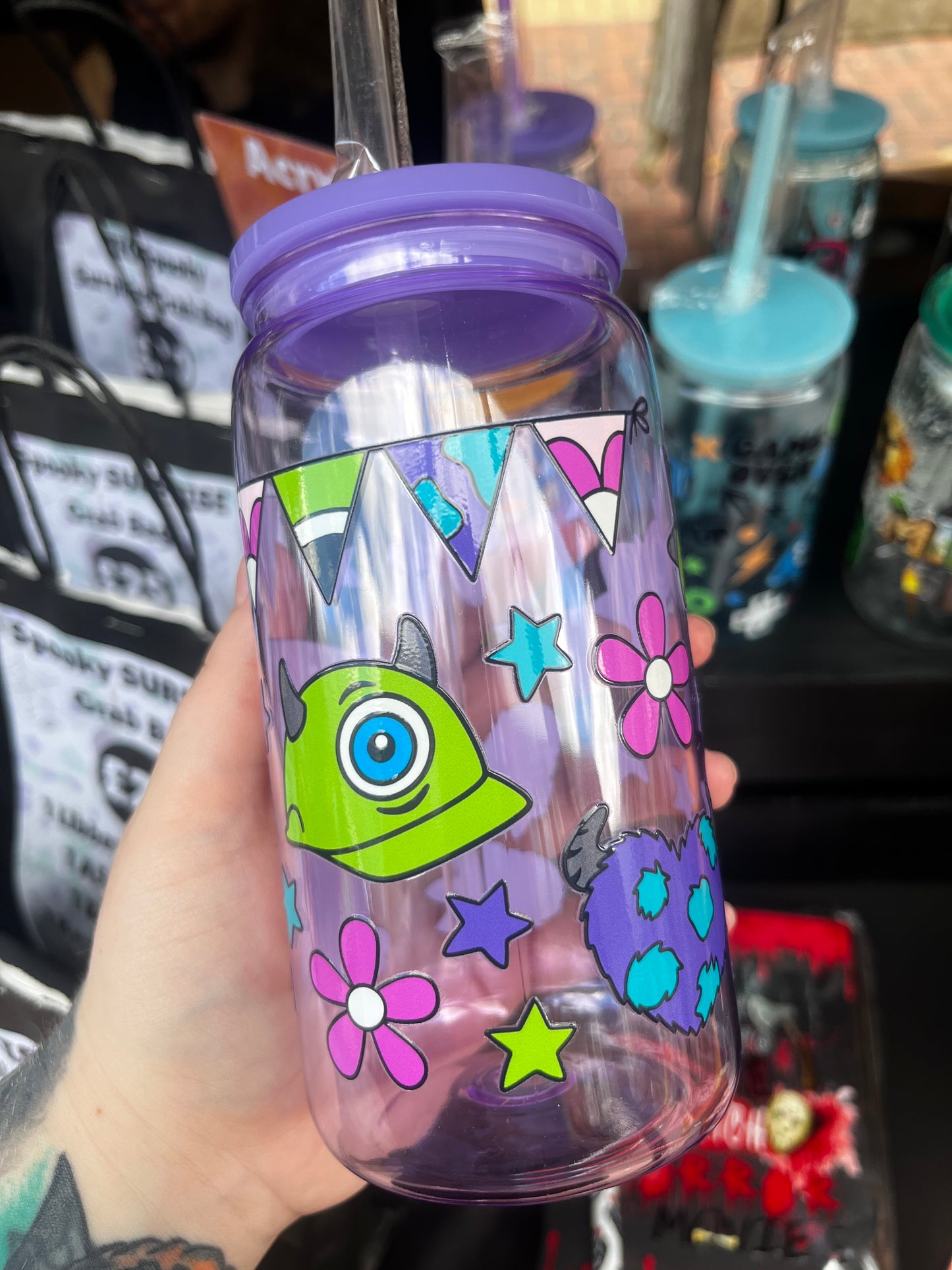 Monster Inc Acrylic Libbey Cup