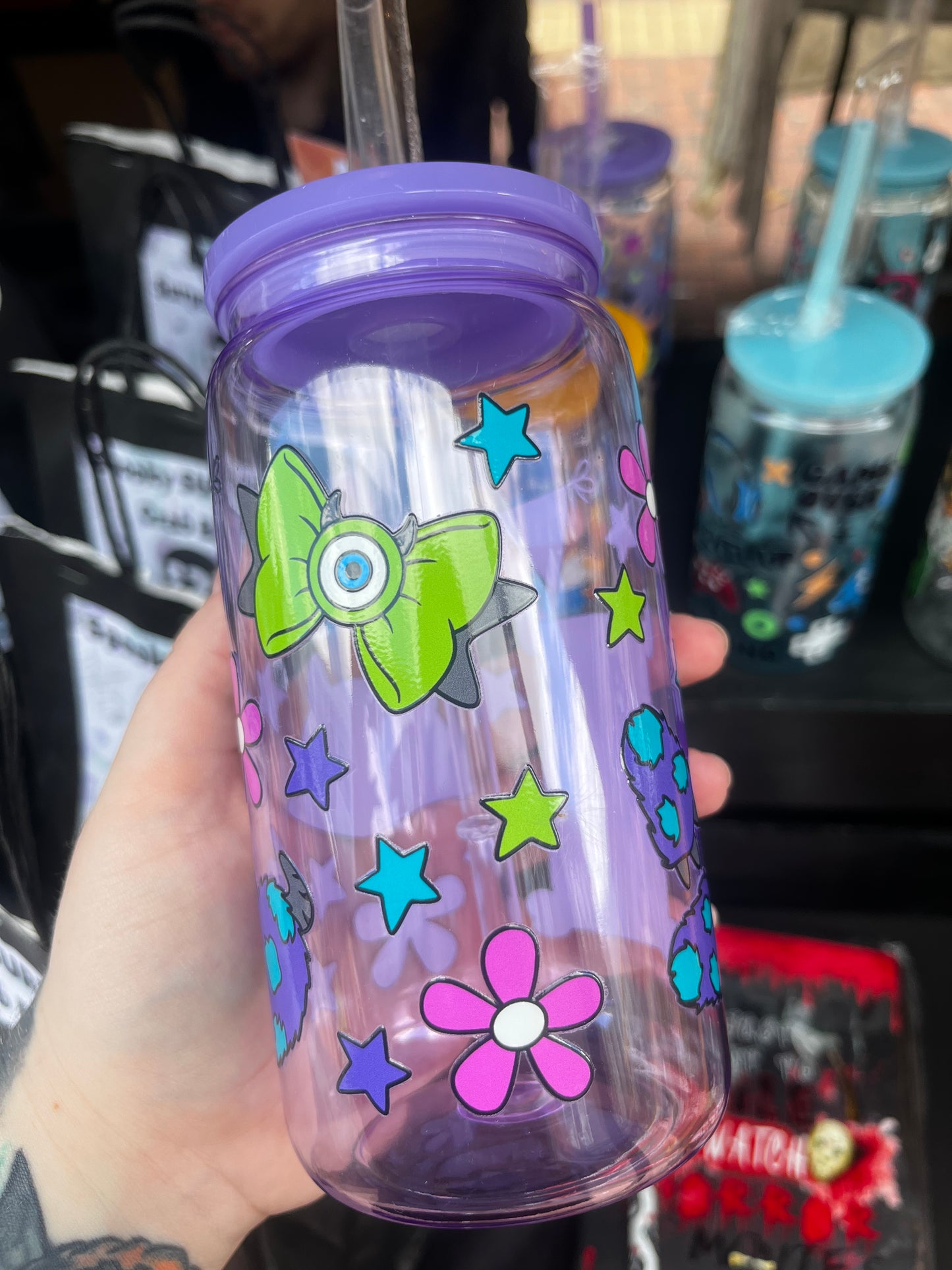 Monster Inc Acrylic Libbey Cup