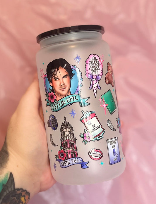 Mystic Falls Glass Cup