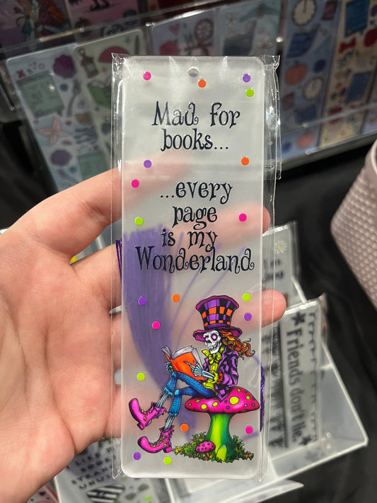 Mad Hatter Bookmark