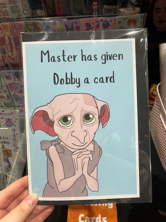 Dobby Birthday Card