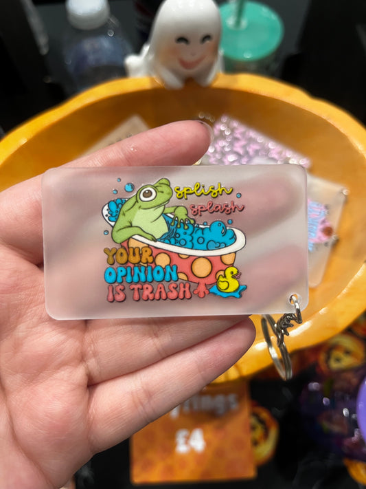 Frog Keyring