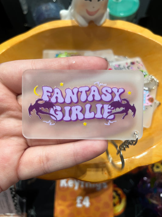 Fantasy Girlie Keyring
