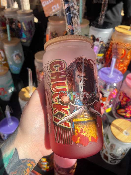 Good Guys Gone Bad Glass Cup