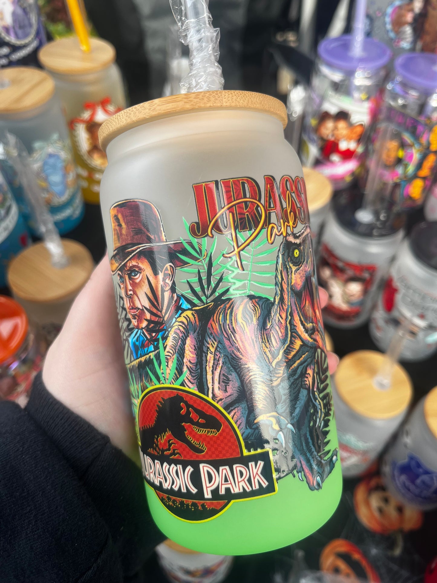Dinosaurs Glass Cup