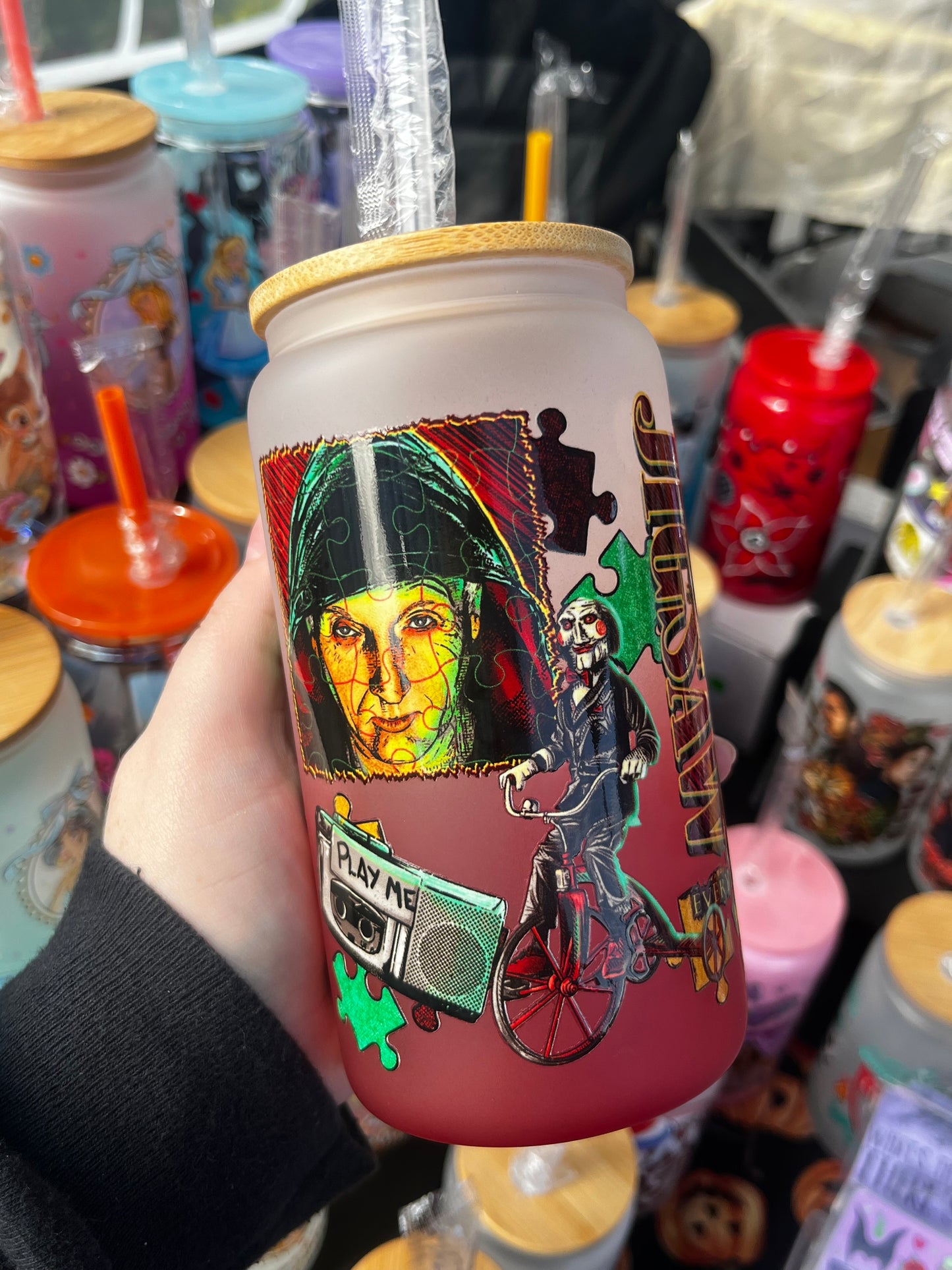 Jigsaw Glass Cup