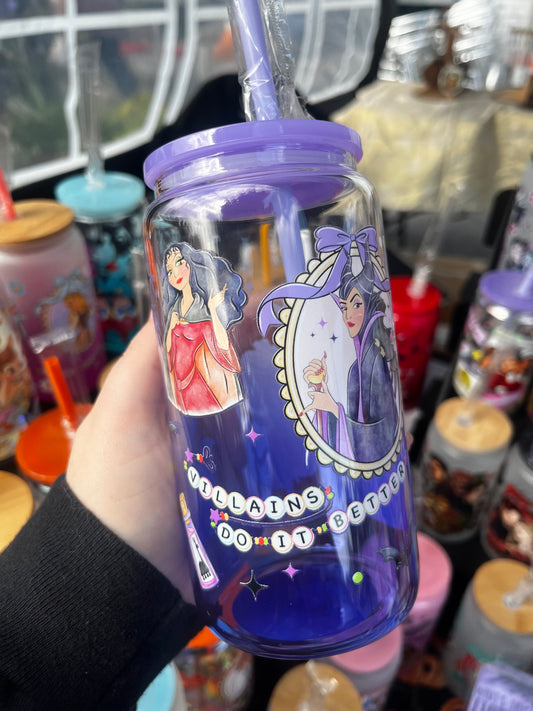 Villains Glass Cup