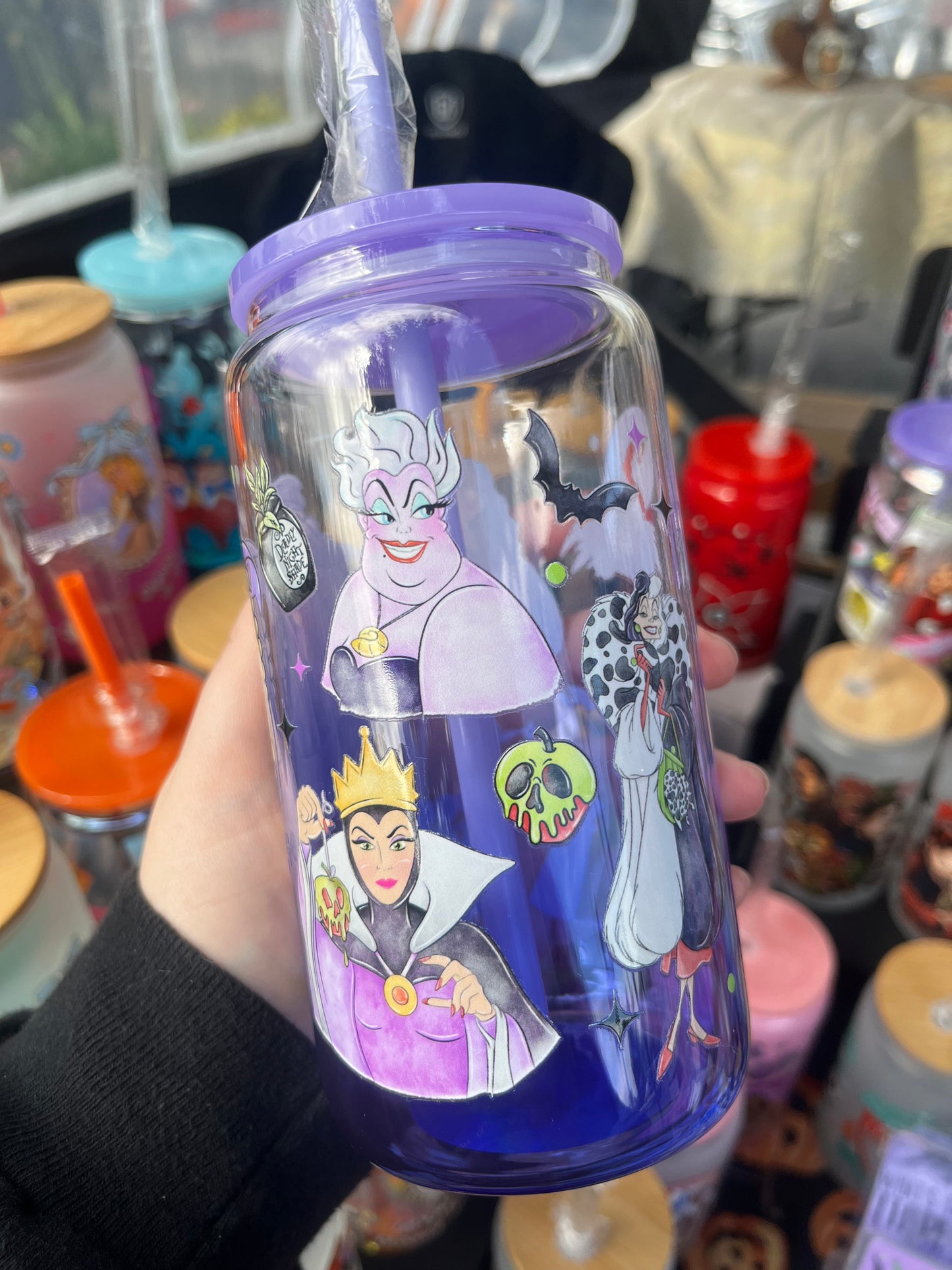 Villains Glass Cup