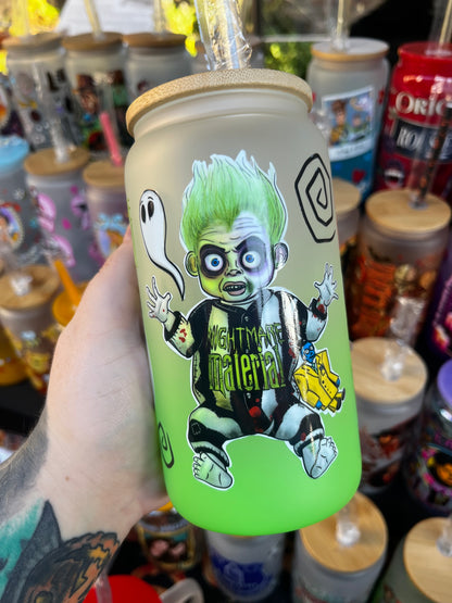 Beetle Baby Glass Cup