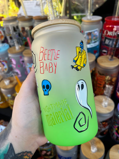 Beetle Baby Glass Cup