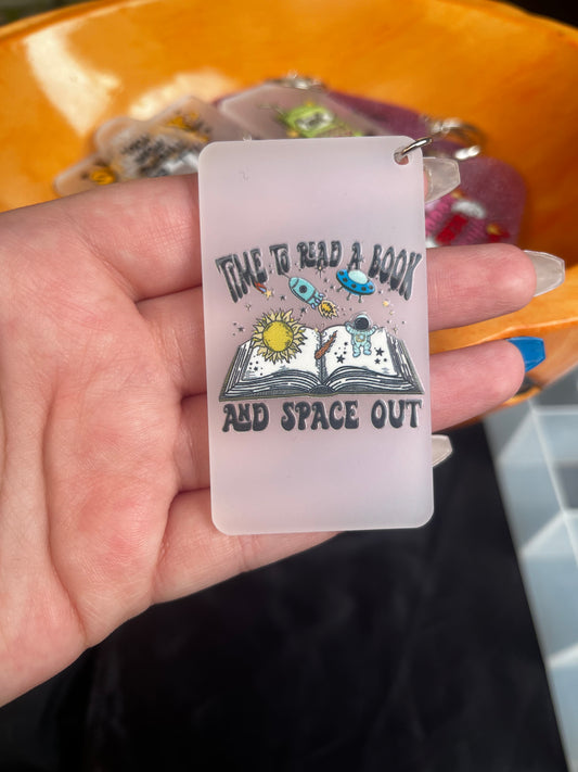 Spaced Out Keyring