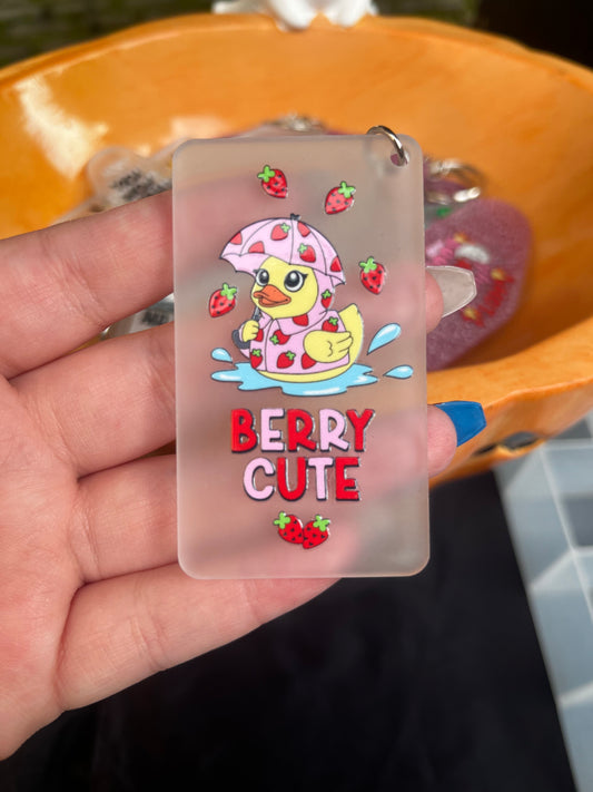 Berry Cute Keyring