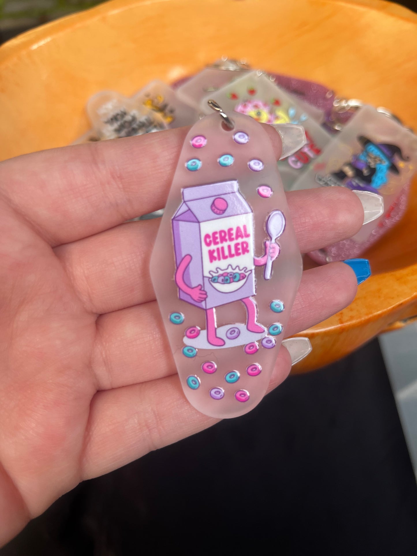 Cereal Killer Keyring