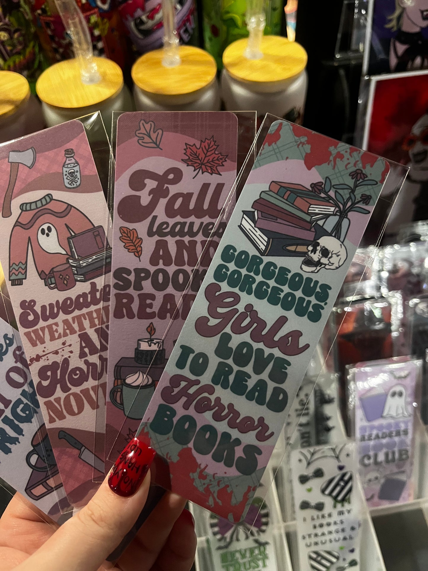 Horror Bookmarks
