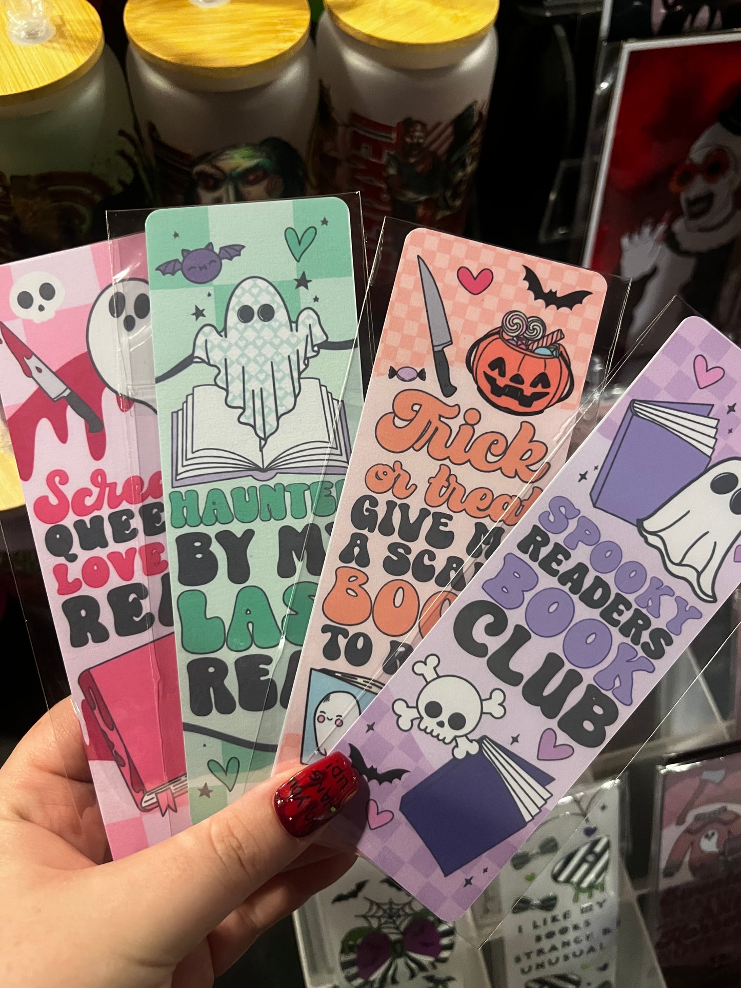 Spooky Bookmarks