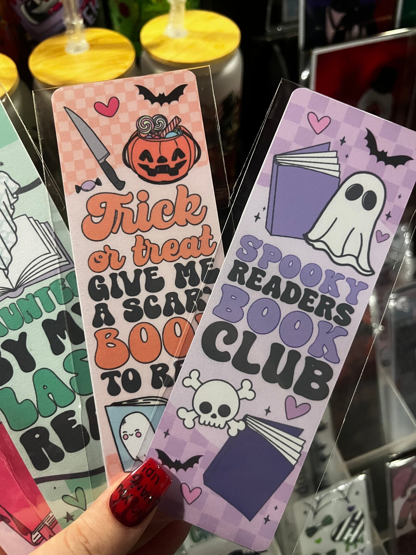 Spooky Bookmarks