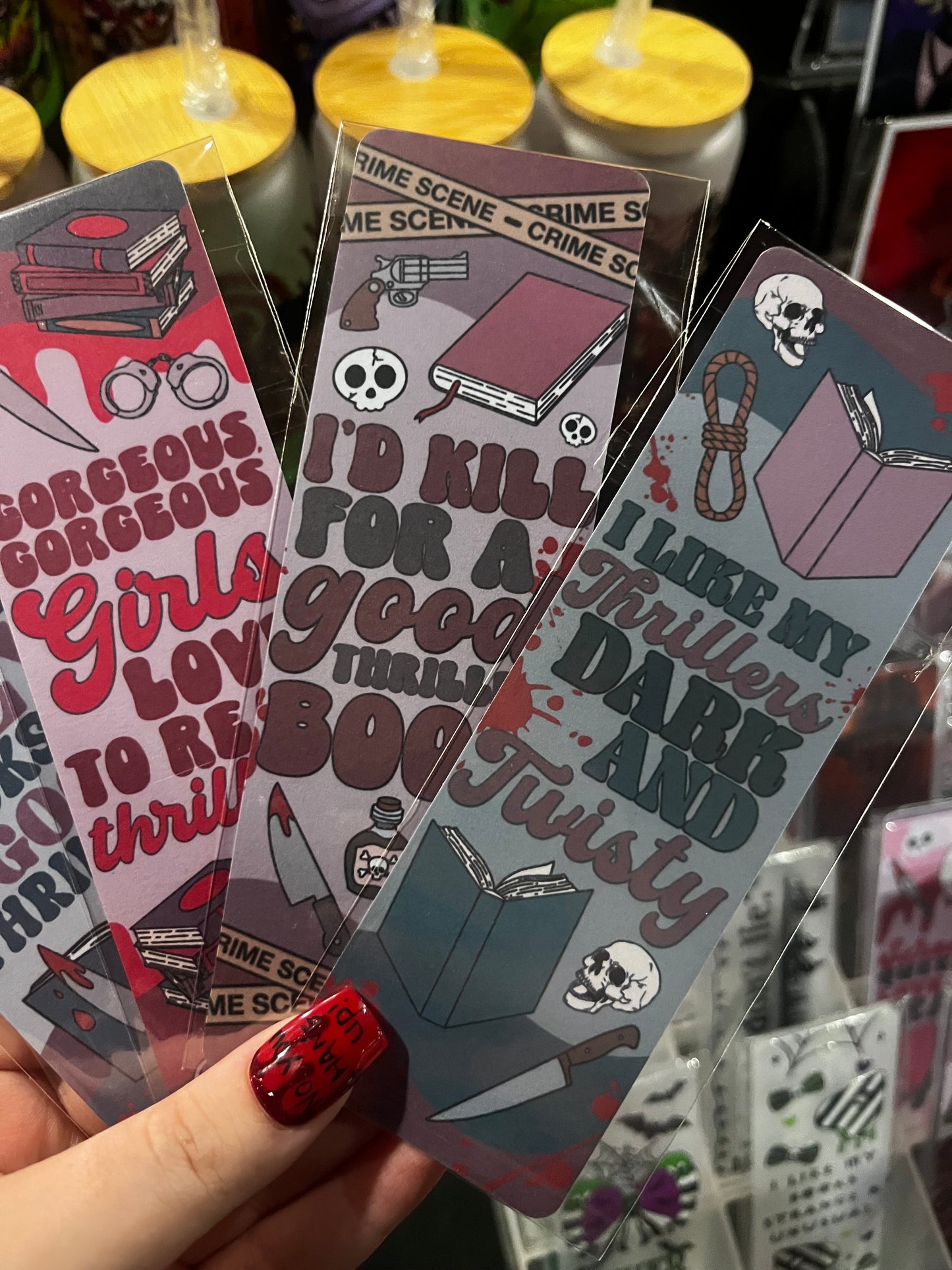 Thrillers Bookmark