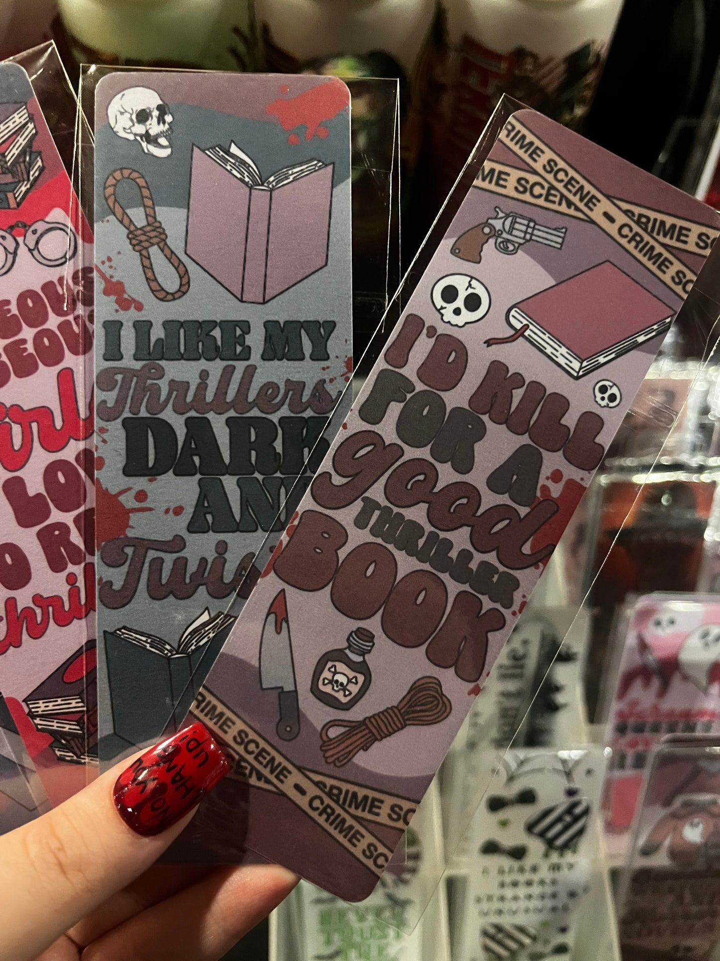Thrillers Bookmark