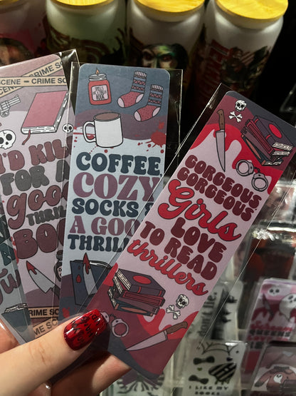 Thrillers Bookmark