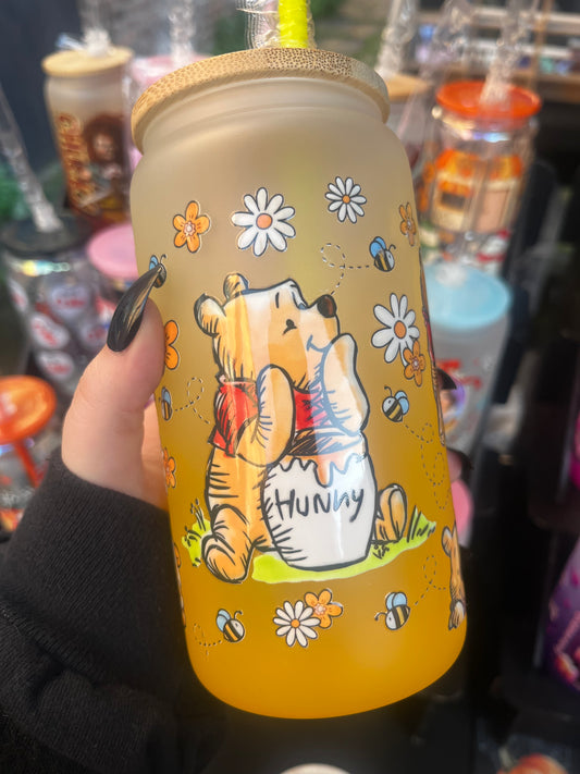 Honey Glass Cup