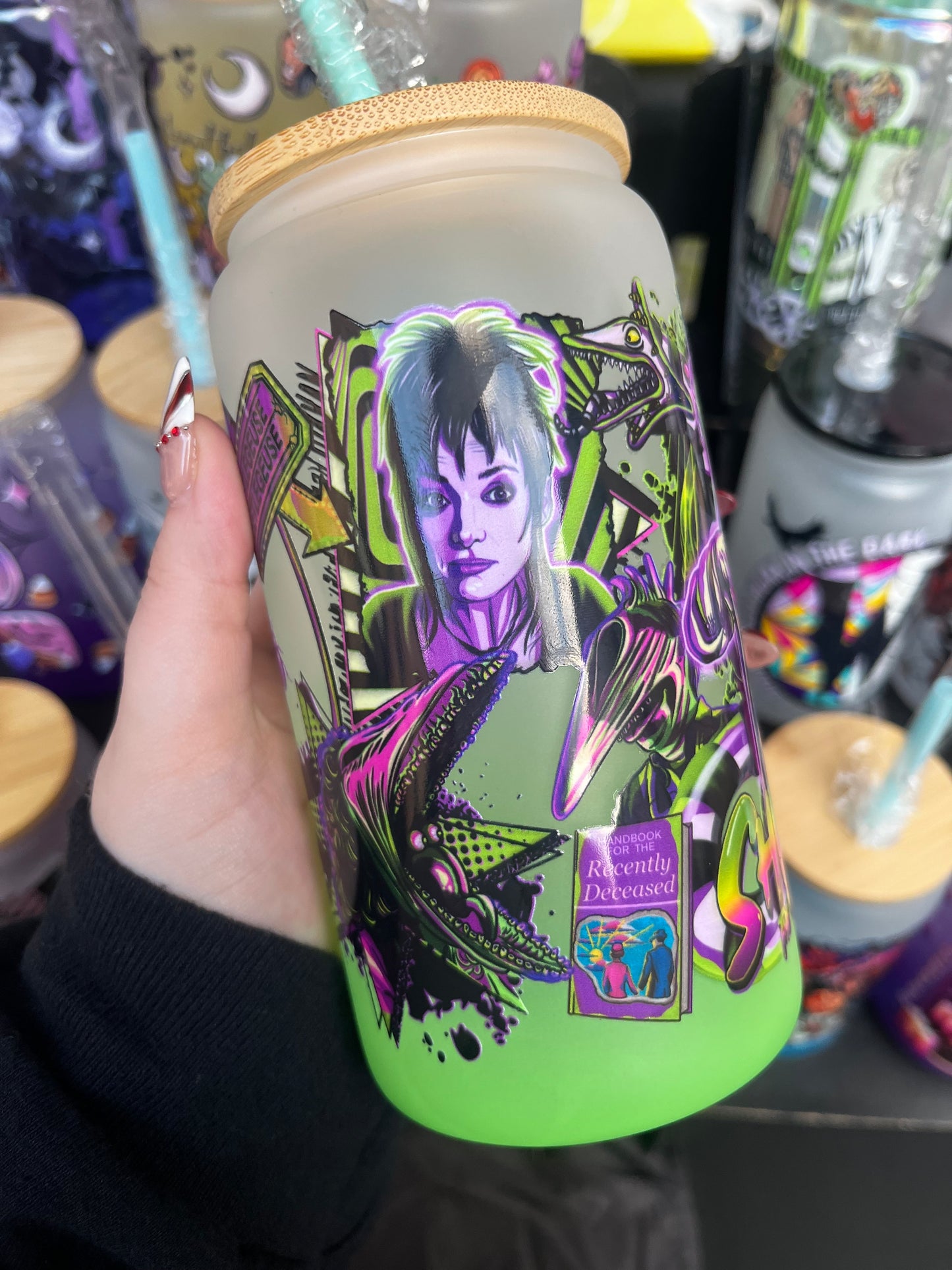 It's Showtime Glass Cup