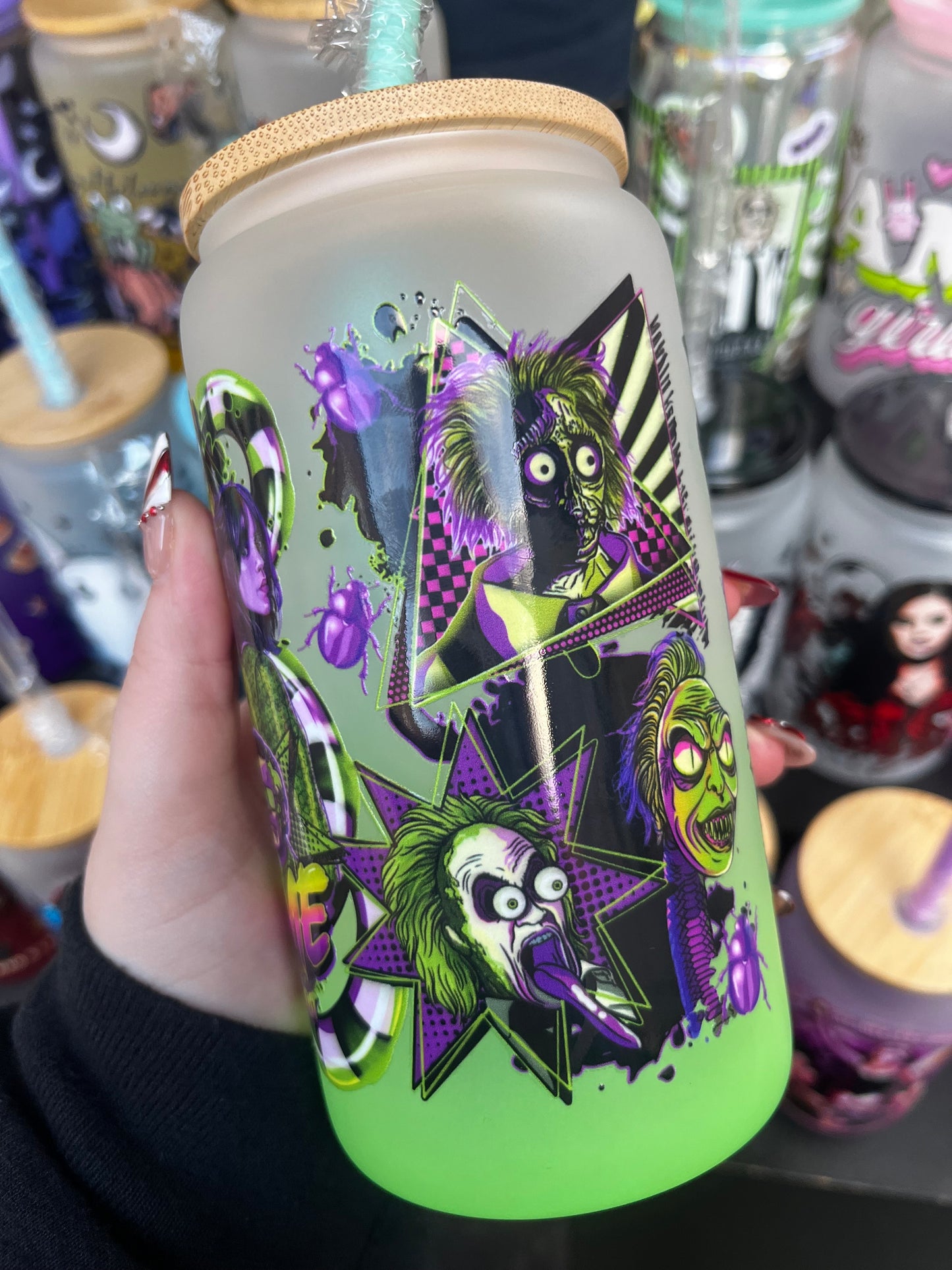 It's Showtime Glass Cup