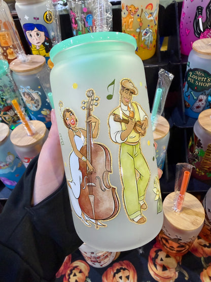 Princess Tiana Libbey Glass Cup