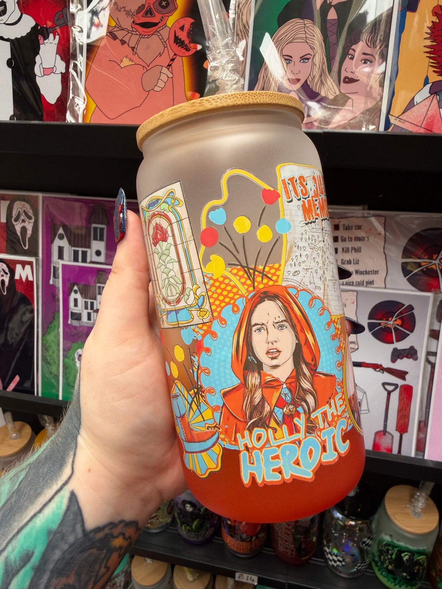 Max & Holly Glass Cup