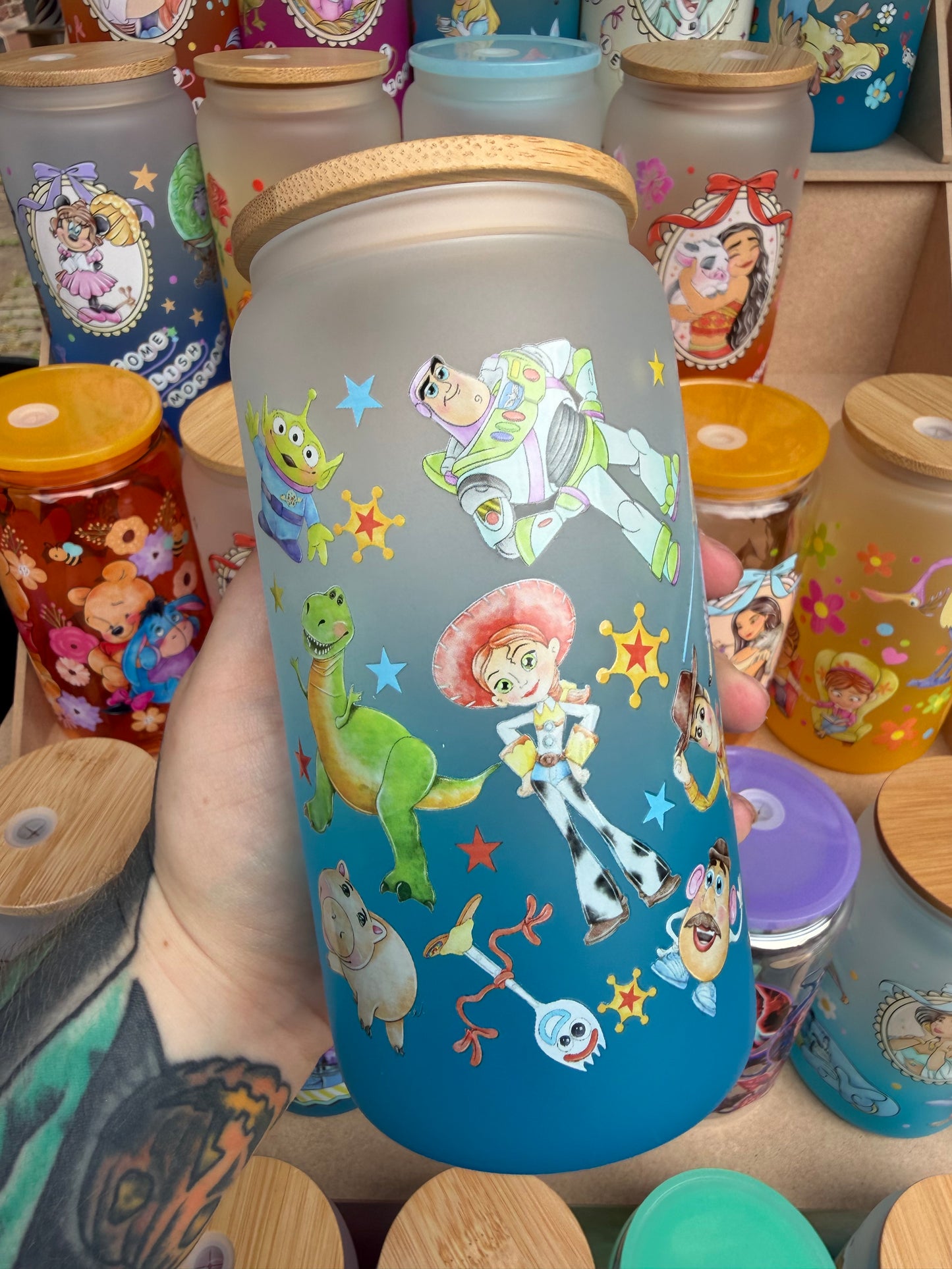 Toy Story 16oz Glass Cup