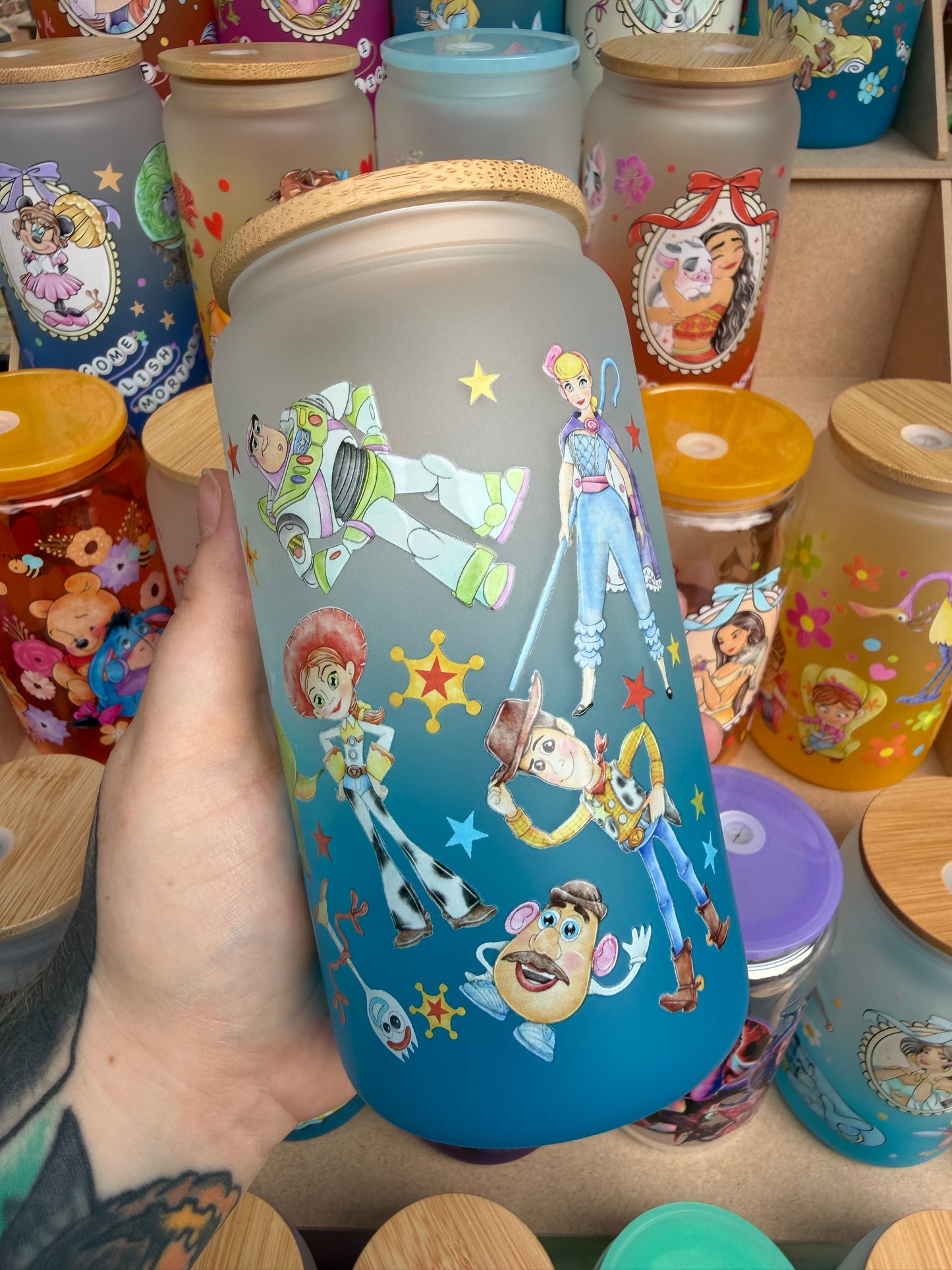 Toy Story 16oz Glass Cup
