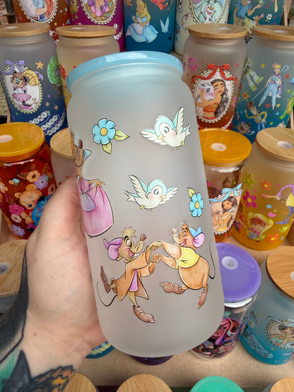The Enchanted Princess 16oz Glass Cup