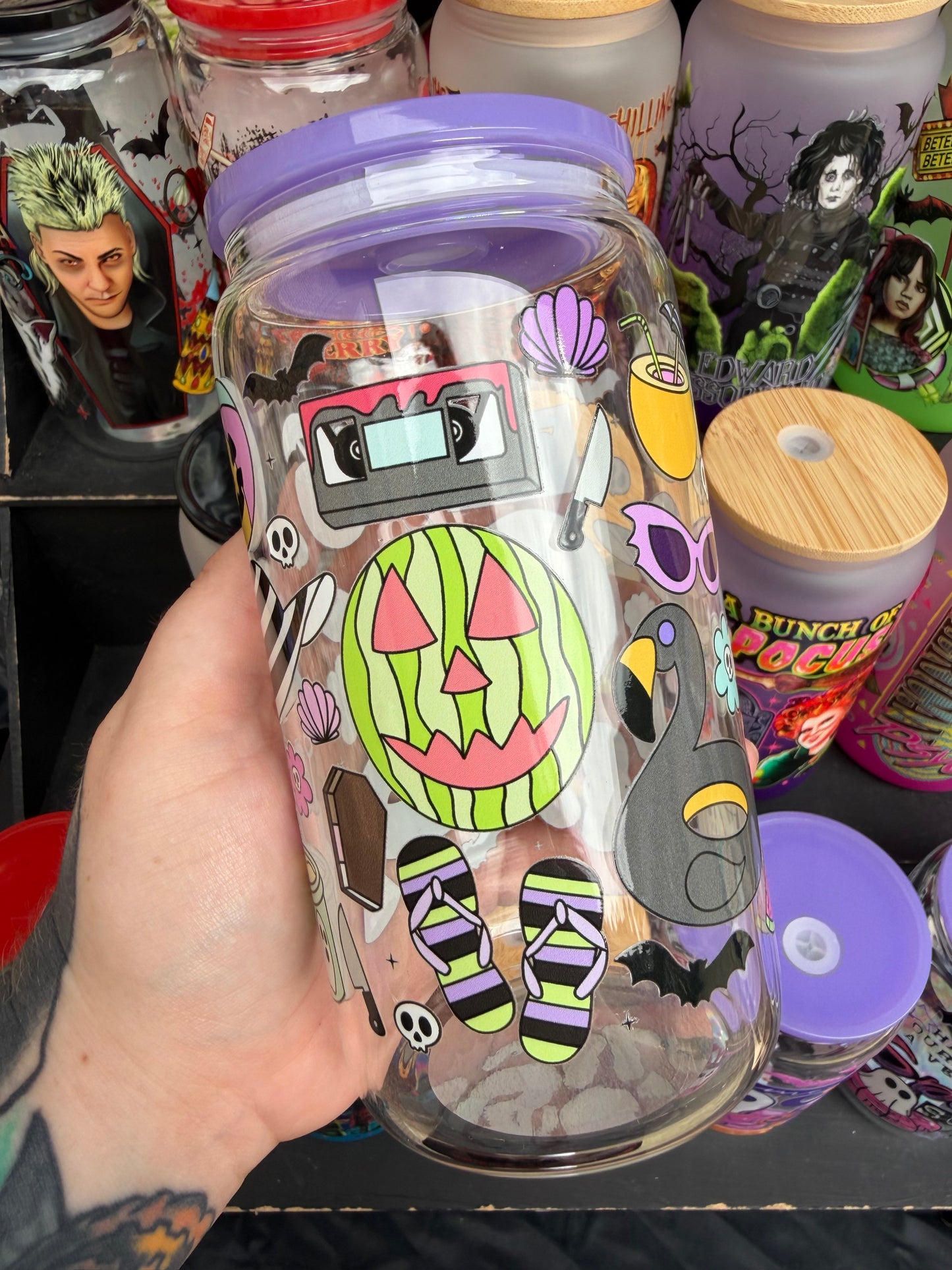 Summerween Glass Cup