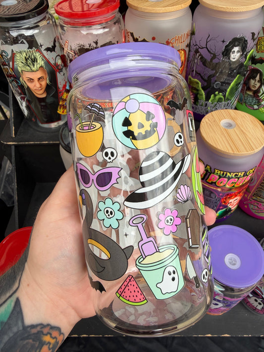 Summerween Glass Cup
