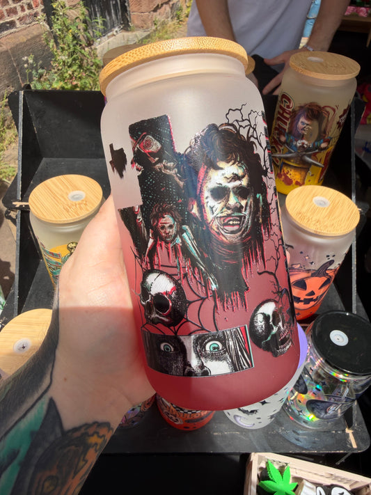 Massacre 16oz Glass Cup
