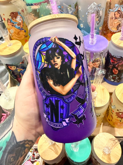 I Do My Best Work In The Dark Glass Cup