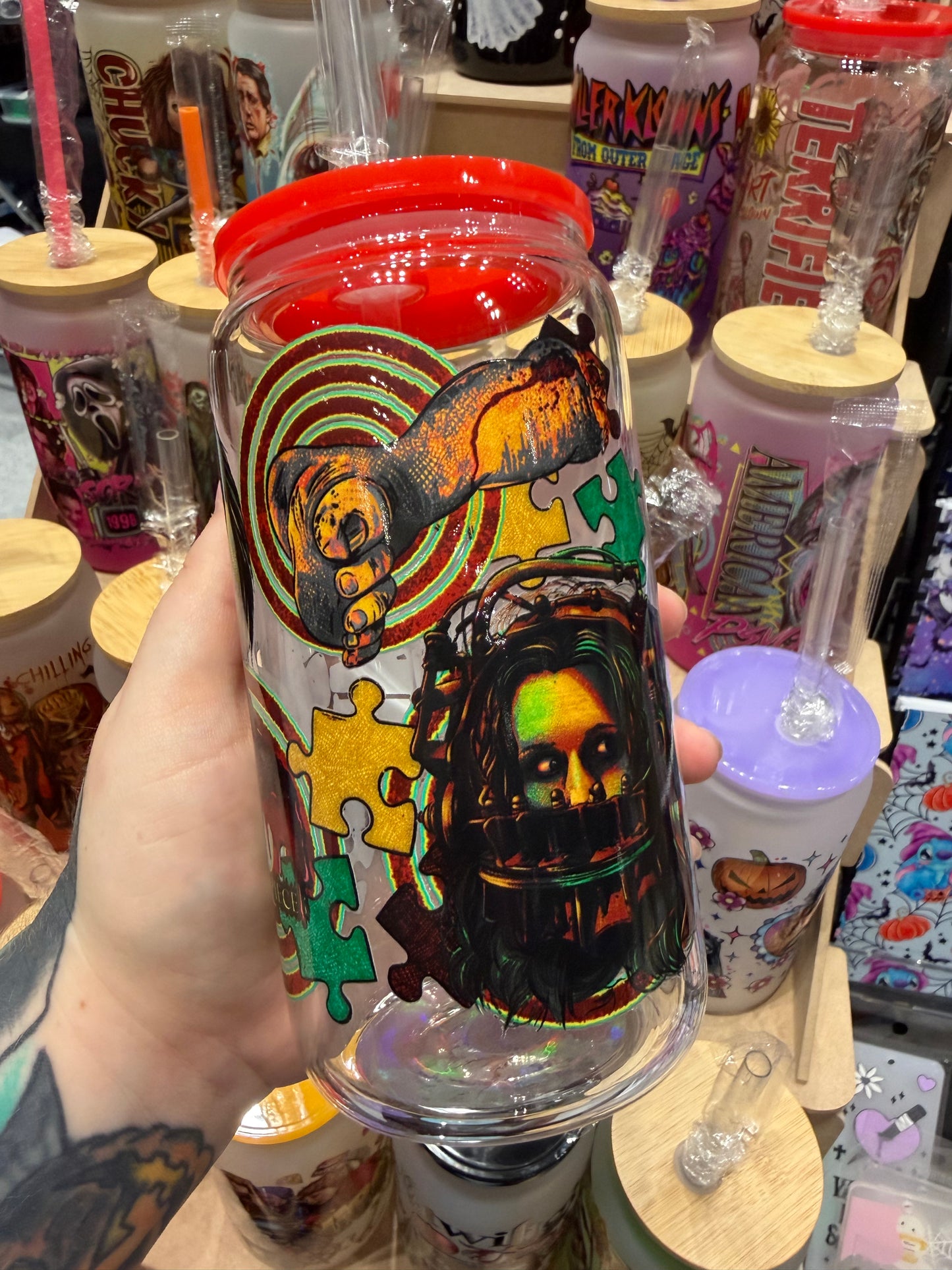 I Wanna Play A Game Glass Cup