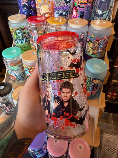 Vampire Slayer 16oz Glass Cup