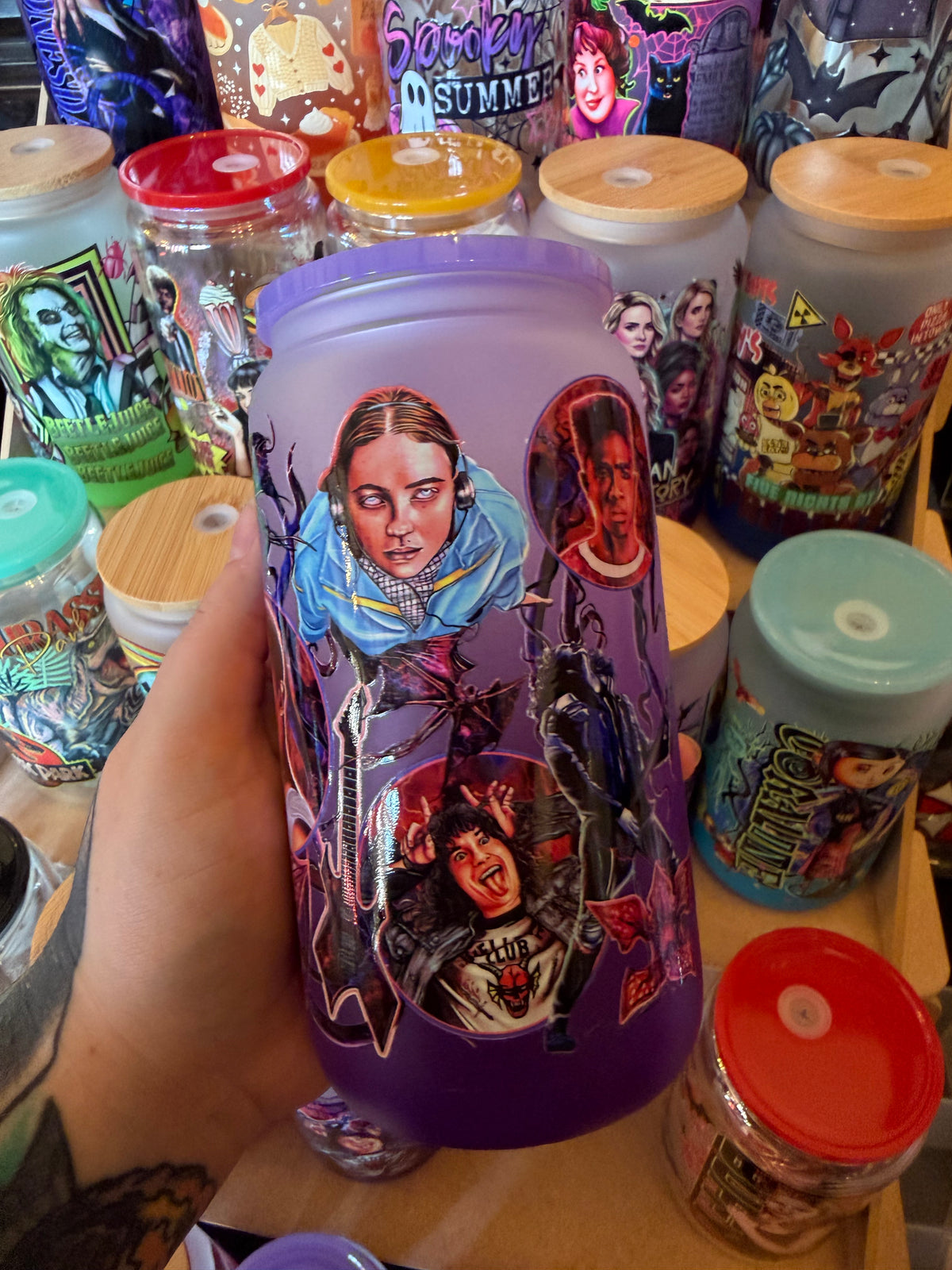 Stranger Things Glass Cup
