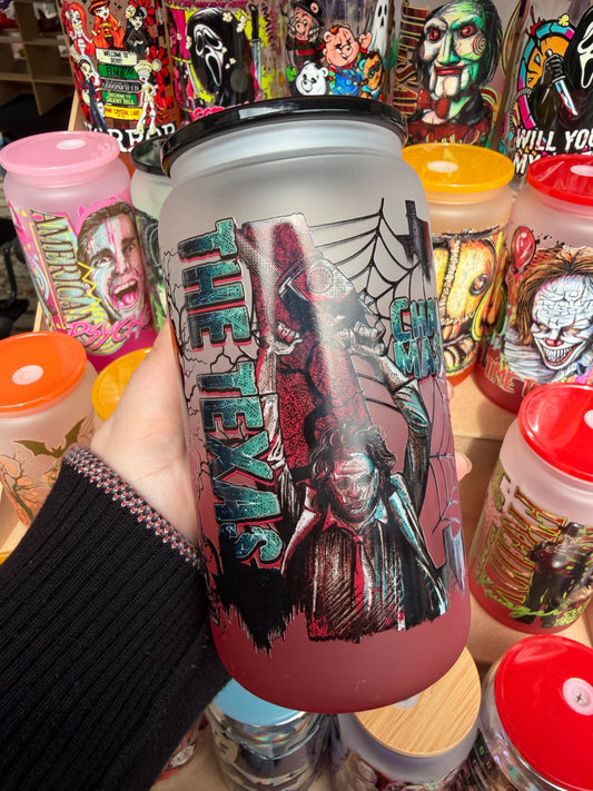 Massacre 16oz Glass Cup