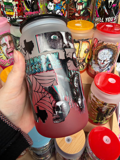 Massacre 16oz Glass Cup