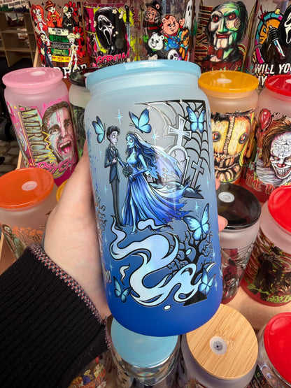 The Bride 16oz Glass Cup