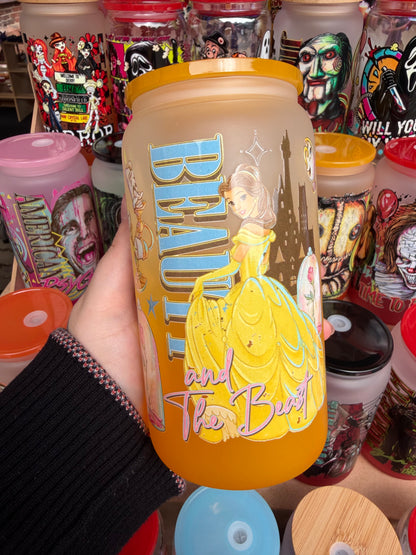Belle & Beast Glass Cup