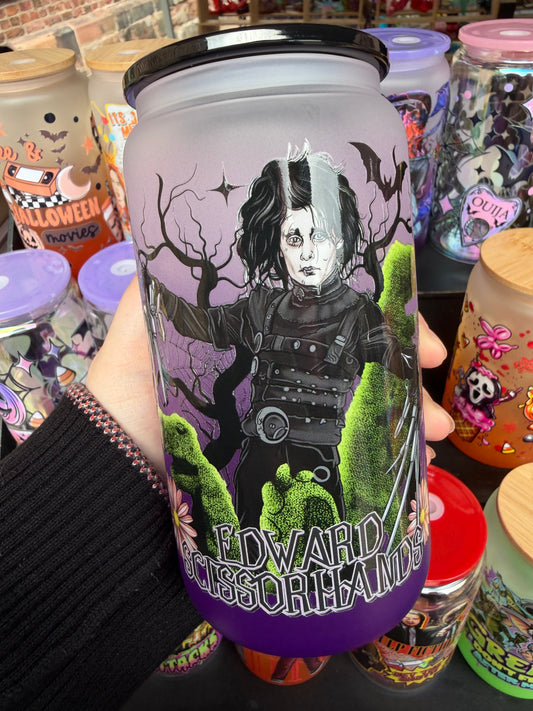 Tragic Monster 16oz Glass Cup