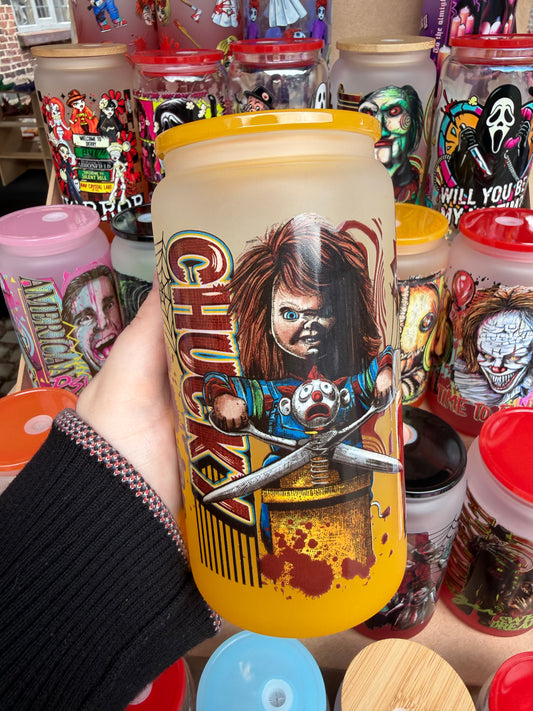 Good Guys Gone Bad Glass Cup
