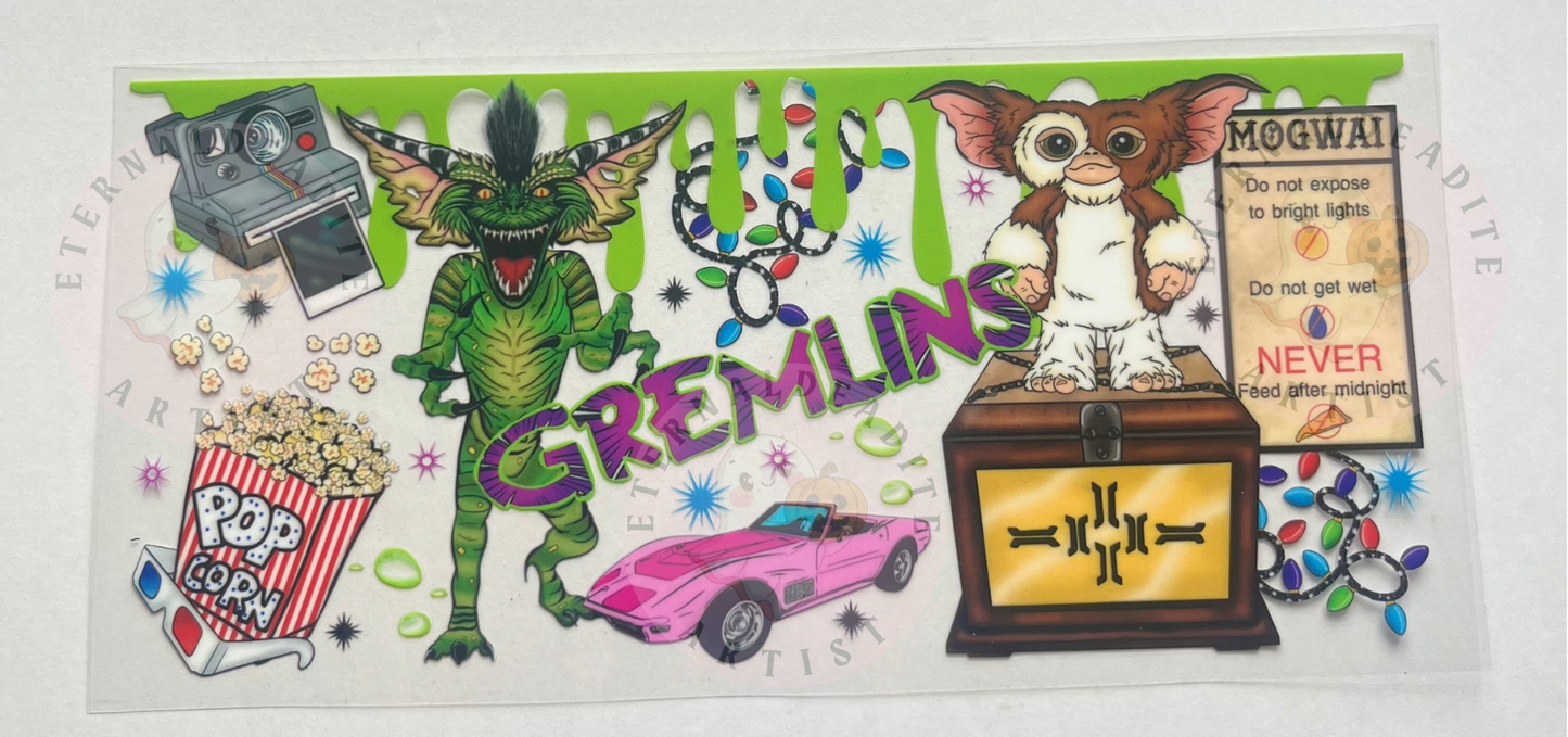 Gremlins Glass Cup Wrap