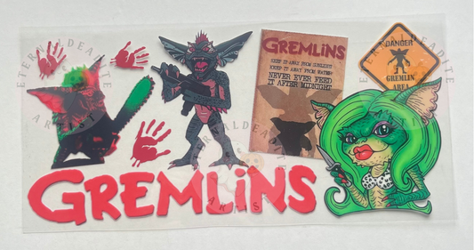 Gremlins 2.0 Glass Cup Wrap
